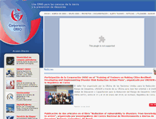 Tablet Screenshot of osso.org.co